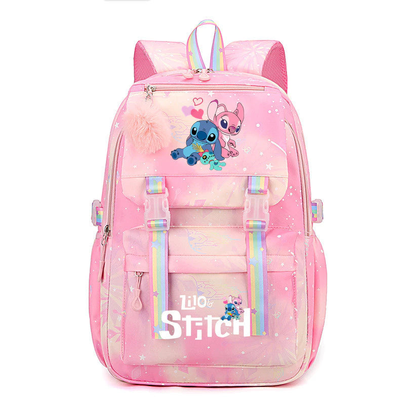 Mochila Infantil Lilo & Stitch - Impermeável