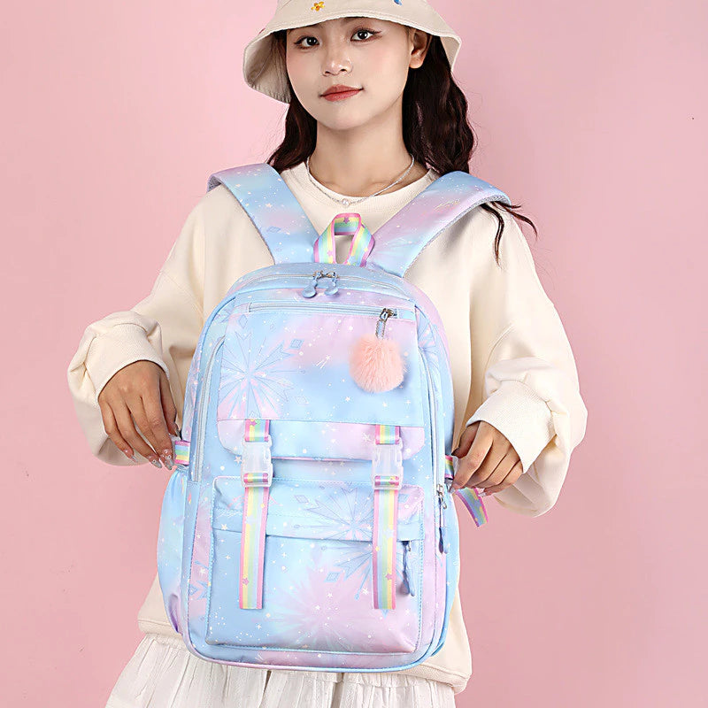 Mochila Infantil Lilo & Stitch - Impermeável