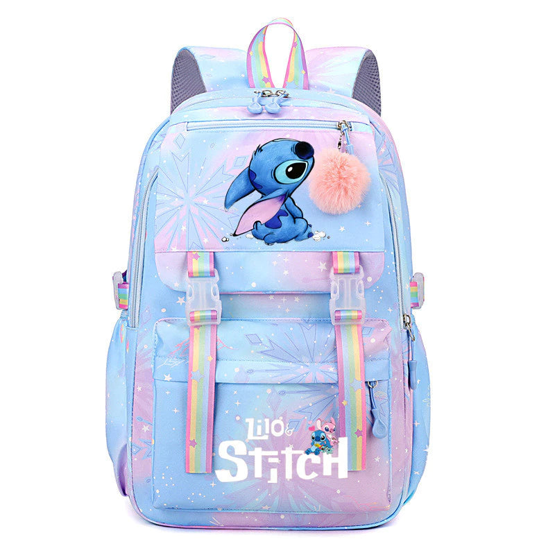 Mochila Infantil Lilo & Stitch - Impermeável