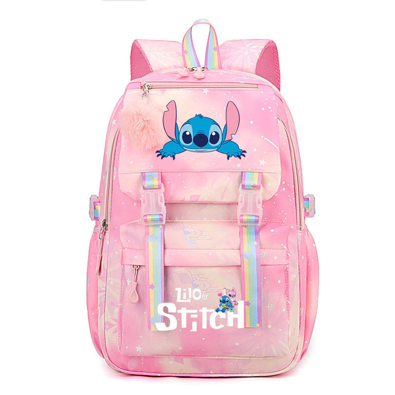 Mochila Infantil Lilo & Stitch - Impermeável