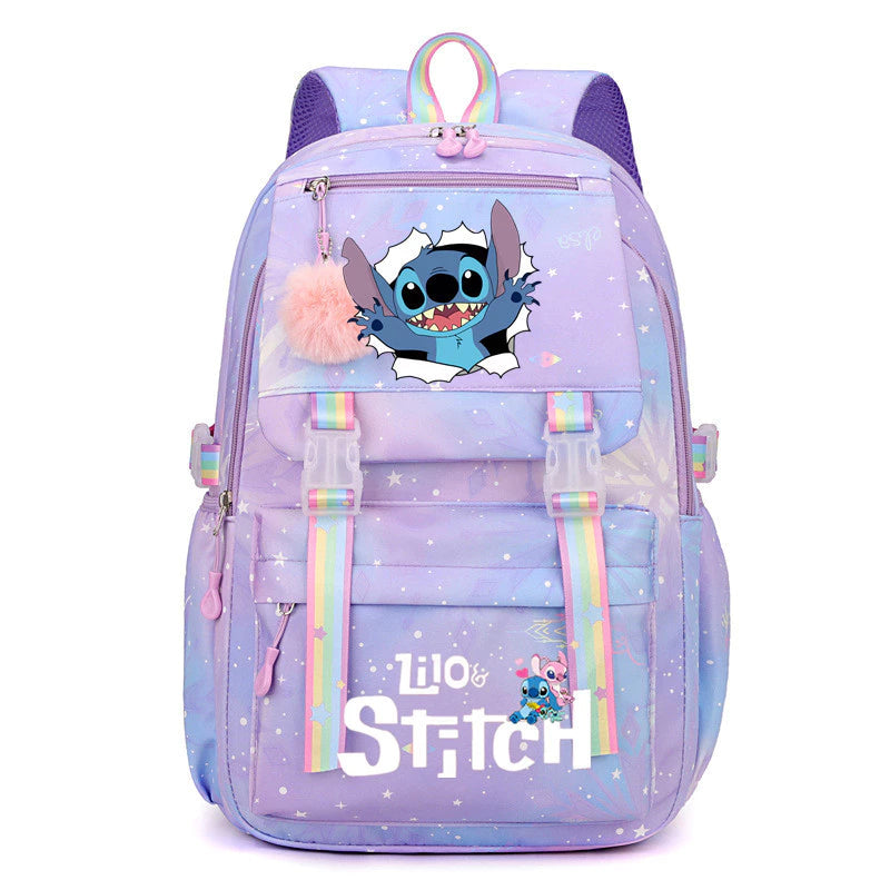 Mochila Infantil Lilo & Stitch - Impermeável