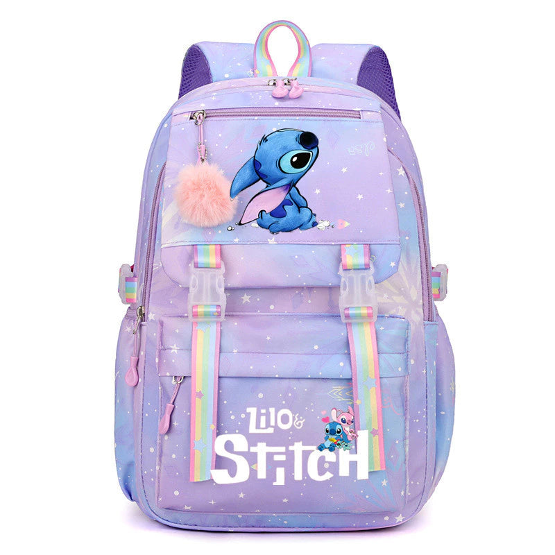 Mochila Infantil Lilo & Stitch - Impermeável