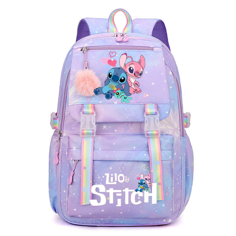 Mochila Infantil Lilo & Stitch - Impermeável