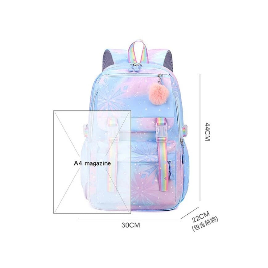 Mochila Infantil Lilo & Stitch - Impermeável