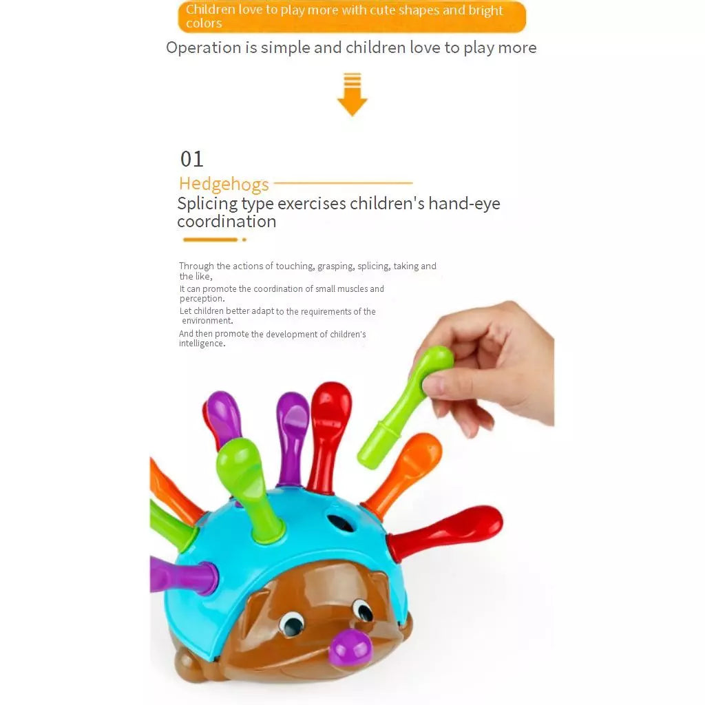 Ouriço  da Coordenação Mão-Olho | Ilha da Brincadeira